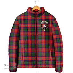 Scottish Riddell Clan Crest Tartan Padded Jacket with Family Crest - Tartan Plaid Jacket ScotsTee Shop - Tartan Plaid - scotstee.com