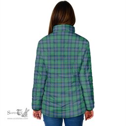 Scottish Shaw Ancient Clan Crest Tartan Padded Jacket with Family Crest - Tartan Plaid Jacket ScotsTee Shop - Tartan Plaid - scotstee.com