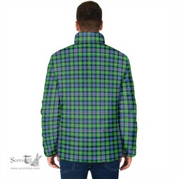 Scottish Murray of Atholl Ancient Clan Crest Tartan Padded Jacket with Family Crest - Tartan Plaid Jacket ScotsTee Shop - Tartan Plaid - scotstee.com