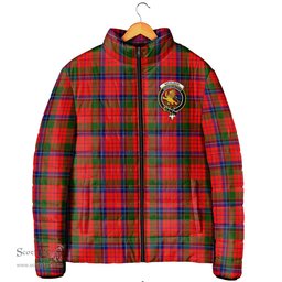Scottish Nicolson Modern Clan Crest Tartan Padded Jacket with Family Crest - Tartan Plaid Jacket ScotsTee Shop - Tartan Plaid - scotstee.com
