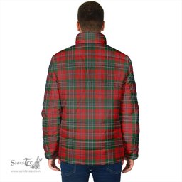 Scottish MacLean Clan Crest Tartan Padded Jacket with Family Crest - Tartan Plaid Jacket ScotsTee Shop - Tartan Plaid - scotstee.com