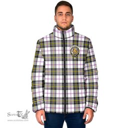 Scottish MacPherson Dress Modern Clan Crest Tartan Padded Jacket with Family Crest - Tartan Plaid Jacket ScotsTee Shop - Tartan Plaid - scotstee.com