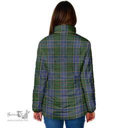 Scottish MacMillan Hunting Clan Crest Tartan Padded Jacket with Family Crest - Tartan Plaid Jacket ScotsTee Shop - Tartan Plaid - scotstee.com