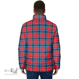 Scottish MacTavish Modern Clan Crest Tartan Padded Jacket with Family Crest - Tartan Plaid Jacket ScotsTee Shop - Tartan Plaid - scotstee.com
