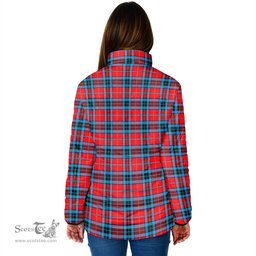 Scottish MacTavish Modern Clan Crest Tartan Padded Jacket with Family Crest - Tartan Plaid Jacket ScotsTee Shop - Tartan Plaid - scotstee.com