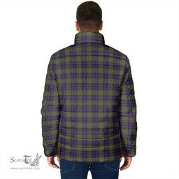 Scottish MacLellan Clan Crest Tartan Padded Jacket with Family Crest - Tartan Plaid Jacket ScotsTee Shop - Tartan Plaid - scotstee.com