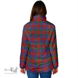 Scottish Skene of Cromar Clan Crest Tartan Padded Jacket with Family Crest - Tartan Plaid Jacket ScotsTee Shop - Tartan Plaid - scotstee.com
