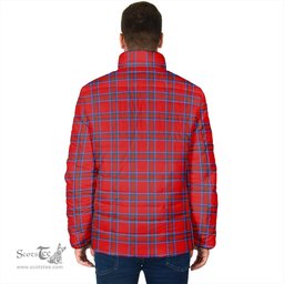 Scottish Rait Clan Crest Tartan Padded Jacket with Family Crest - Tartan Plaid Jacket ScotsTee Shop - Tartan Plaid - scotstee.com