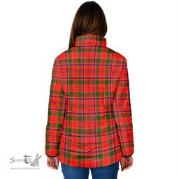 Scottish Munro Modern Clan Crest Tartan Padded Jacket with Family Crest - Tartan Plaid Jacket ScotsTee Shop - Tartan Plaid - scotstee.com