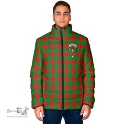 Scottish Middleton Modern Clan Crest Tartan Padded Jacket with Family Crest - Tartan Plaid Jacket ScotsTee Shop - Tartan Plaid - scotstee.com