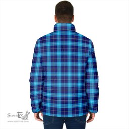 Scottish McKerrell Clan Crest Tartan Padded Jacket with Family Crest - Tartan Plaid Jacket ScotsTee Shop - Tartan Plaid - scotstee.com