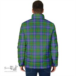 Scottish Turnbull Hunting Clan Tartan Padded Jacket - Tartan Plaid Jacket Scotstee Shop - Tartan Plaid - scotstee.com