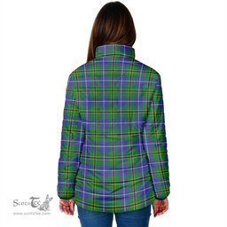 Scottish Turnbull Hunting Clan Tartan Padded Jacket - Tartan Plaid Jacket Scotstee Shop - Tartan Plaid - scotstee.com