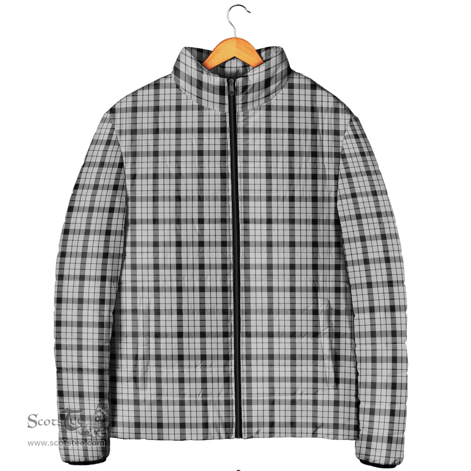 Scottish Wallace Dress Clan Tartan Padded Jacket - Tartan Plaid Jacket Scotstee Shop - Tartan Plaid - scotstee.com