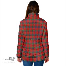 Scottish Wood Dress Clan Tartan Padded Jacket - Tartan Plaid Jacket Scotstee Shop - Tartan Plaid - scotstee.com
