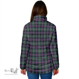 Scottish Rose Hunting Modern Clan Tartan Padded Jacket - Tartan Plaid Jacket Scotstee Shop - Tartan Plaid - scotstee.com
