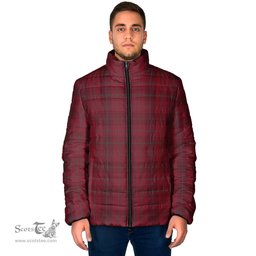 Scottish Stirling of Keir Clan Tartan Padded Jacket - Tartan Plaid Jacket Scotstee Shop - Tartan Plaid - scotstee.com
