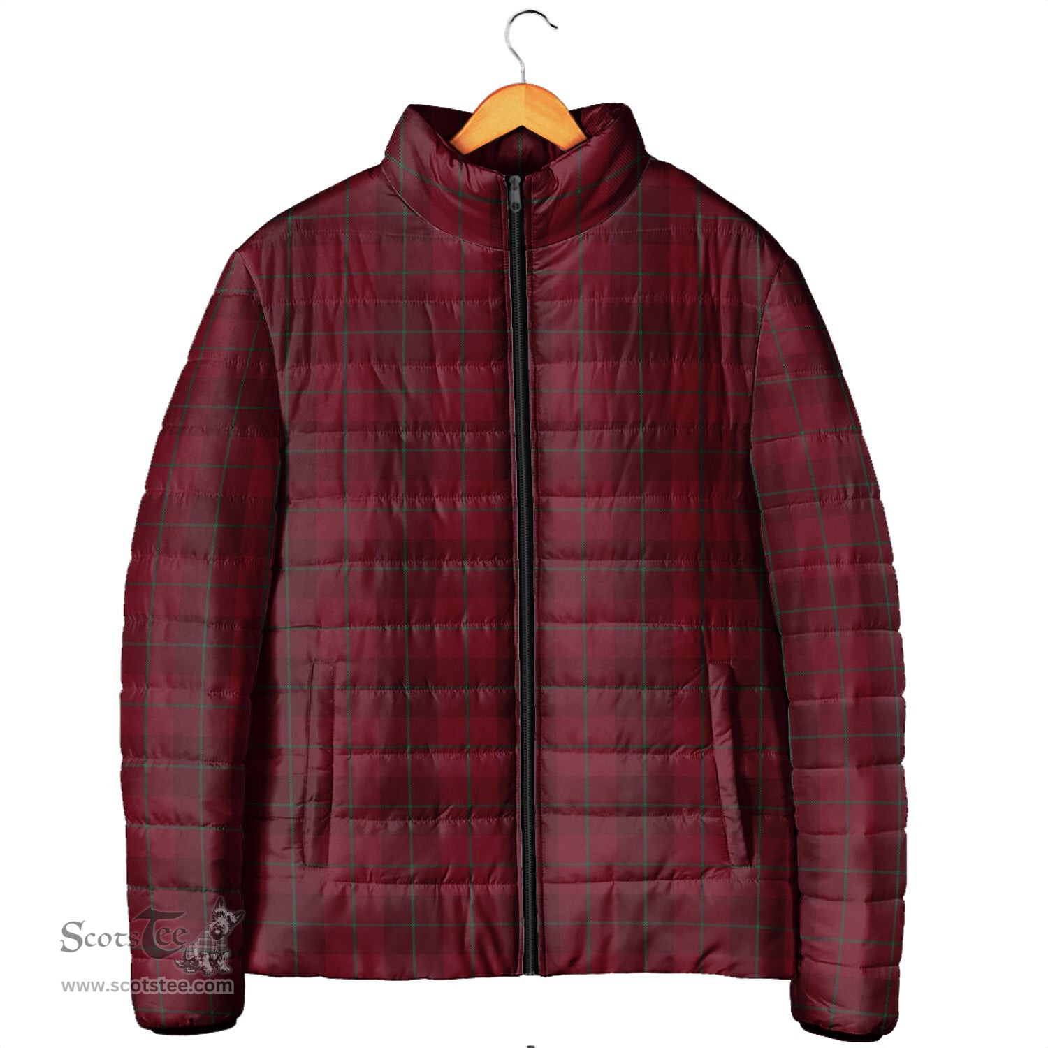 Scottish Stirling of Keir Clan Tartan Padded Jacket - Tartan Plaid Jacket Scotstee Shop - Tartan Plaid - scotstee.com
