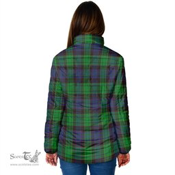 Scottish Stewart Old Modern Clan Tartan Padded Jacket - Tartan Plaid Jacket Scotstee Shop - Tartan Plaid - scotstee.com