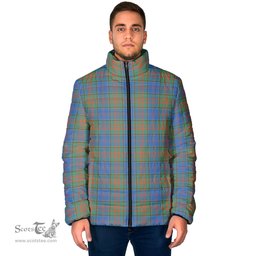 Scottish Stewart of Appin Hunting Ancient Clan Tartan Padded Jacket - Tartan Plaid Jacket Scotstee Shop - Tartan Plaid - scotstee.com