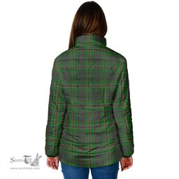 Scottish Westmeath County Ireland Clan Tartan Padded Jacket - Tartan Plaid Jacket Scotstee Shop - Tartan Plaid - scotstee.com