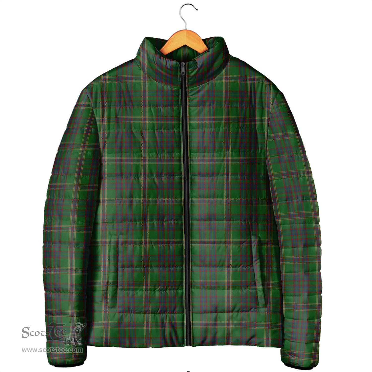 Scottish Westmeath County Ireland Clan Tartan Padded Jacket - Tartan Plaid Jacket Scotstee Shop - Tartan Plaid - scotstee.com