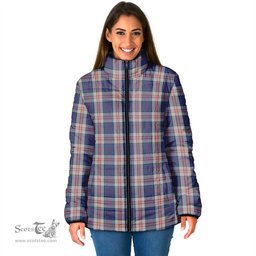 Scottish Stewart of Appin Hunting Dress Clan Tartan Padded Jacket - Tartan Plaid Jacket Scotstee Shop - Tartan Plaid - scotstee.com