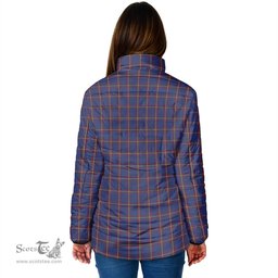Scottish MacLaine of Lochbuie Clan Crest Tartan Padded Jacket with Family Crest - Tartan Plaid Jacket ScotsTee Shop - Tartan Plaid - scotstee.com