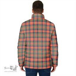 Scottish Stewart Royal Ancient Clan Tartan Padded Jacket - Tartan Plaid Jacket Scotstee Shop - Tartan Plaid - scotstee.com