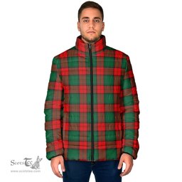 Scottish Stewart Atholl Modern Clan Tartan Padded Jacket - Tartan Plaid Jacket Scotstee Shop - Tartan Plaid - scotstee.com