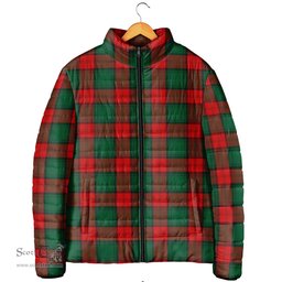 Scottish Stewart Atholl Modern Clan Tartan Padded Jacket - Tartan Plaid Jacket Scotstee Shop - Tartan Plaid - scotstee.com