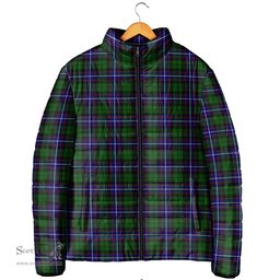 Scottish Russell Modern Clan Tartan Padded Jacket - Tartan Plaid Jacket Scotstee Shop - Tartan Plaid - scotstee.com