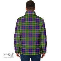Scottish Whitefoord modern Clan Tartan Padded Jacket - Tartan Plaid Jacket Scotstee Shop - Tartan Plaid - scotstee.com