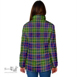 Scottish Whitefoord modern Clan Tartan Padded Jacket - Tartan Plaid Jacket Scotstee Shop - Tartan Plaid - scotstee.com