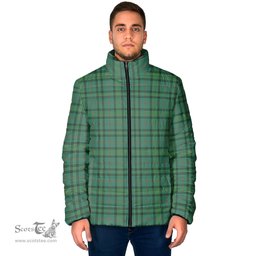 Scottish Ross Hunting Ancient Clan Tartan Padded Jacket - Tartan Plaid Jacket Scotstee Shop - Tartan Plaid - scotstee.com