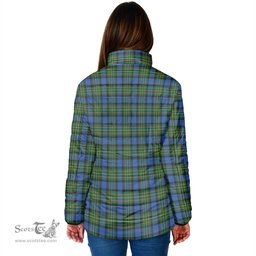 Scottish MacLaren Ancient Clan Crest Tartan Padded Jacket with Family Crest - Tartan Plaid Jacket ScotsTee Shop - Tartan Plaid - scotstee.com