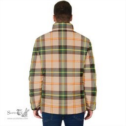 Scottish Saskatchewan Province Canada Clan Tartan Padded Jacket - Tartan Plaid Jacket Scotstee Shop - Tartan Plaid - scotstee.com