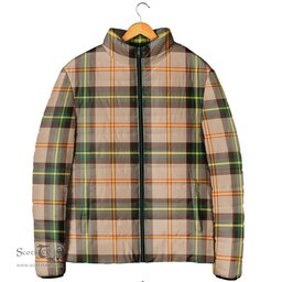 Scottish Saskatchewan Province Canada Clan Tartan Padded Jacket - Tartan Plaid Jacket Scotstee Shop - Tartan Plaid - scotstee.com
