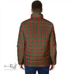 Scottish Turnbull Dress Clan Tartan Padded Jacket - Tartan Plaid Jacket Scotstee Shop - Tartan Plaid - scotstee.com