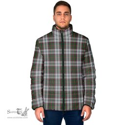 Scottish Stewart of Appin Dress Clan Tartan Padded Jacket - Tartan Plaid Jacket Scotstee Shop - Tartan Plaid - scotstee.com