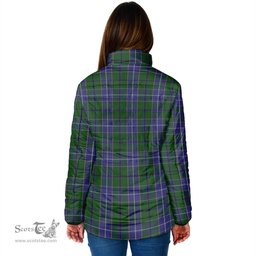 Scottish Wishart Hunting Clan Tartan Padded Jacket - Tartan Plaid Jacket Scotstee Shop - Tartan Plaid - scotstee.com