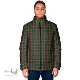 Scottish Waterford County Ireland Clan Tartan Padded Jacket - Tartan Plaid Jacket Scotstee Shop - Tartan Plaid - scotstee.com