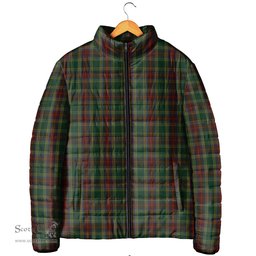 Scottish Waterford County Ireland Clan Tartan Padded Jacket - Tartan Plaid Jacket Scotstee Shop - Tartan Plaid - scotstee.com