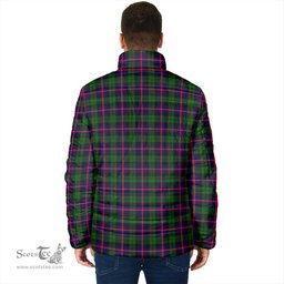 Scottish Urquhart Modern Clan Tartan Padded Jacket - Tartan Plaid Jacket Scotstee Shop - Tartan Plaid - scotstee.com