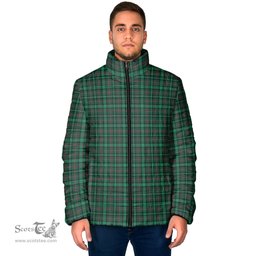 Scottish Ross Hunting Modern Clan Tartan Padded Jacket - Tartan Plaid Jacket Scotstee Shop - Tartan Plaid - scotstee.com