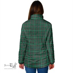 Scottish Ross Hunting Modern Clan Tartan Padded Jacket - Tartan Plaid Jacket Scotstee Shop - Tartan Plaid - scotstee.com