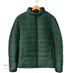 Scottish Ross Hunting Modern Clan Tartan Padded Jacket - Tartan Plaid Jacket Scotstee Shop - Tartan Plaid - scotstee.com