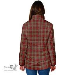 Scottish Tyrone County Ireland Clan Tartan Padded Jacket - Tartan Plaid Jacket Scotstee Shop - Tartan Plaid - scotstee.com