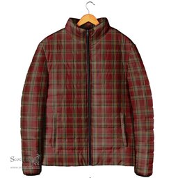 Scottish Tyrone County Ireland Clan Tartan Padded Jacket - Tartan Plaid Jacket Scotstee Shop - Tartan Plaid - scotstee.com