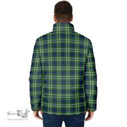 Scottish Spottiswood Clan Tartan Padded Jacket - Tartan Plaid Jacket Scotstee Shop - Tartan Plaid - scotstee.com